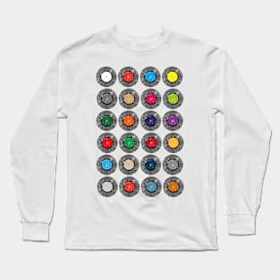 Vintage Pop Art Vinyl Long Sleeve T-Shirt